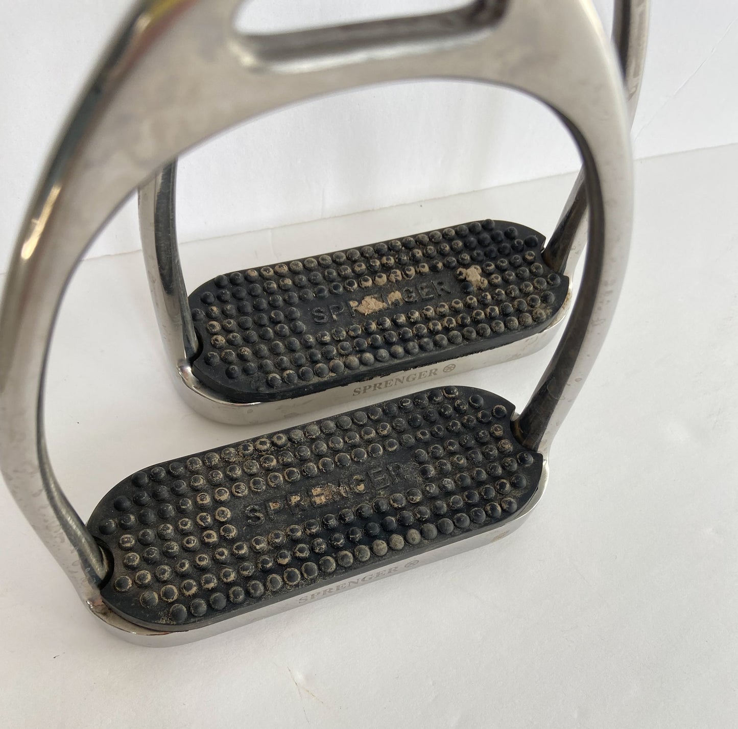 Sprenger Stirrup Irons - Silver - 4.75"