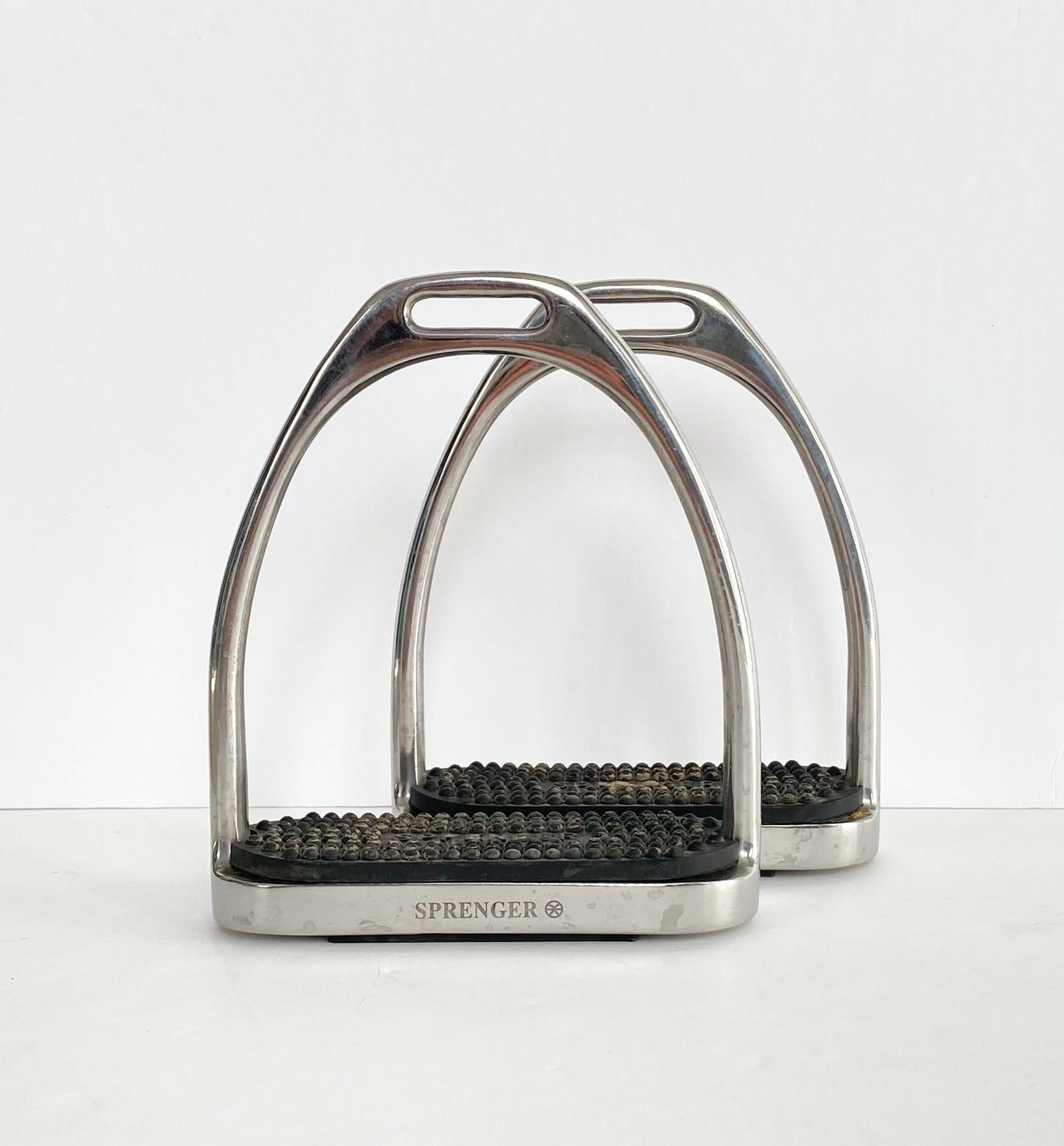 Sprenger Stirrup Irons - Silver - 4.75"