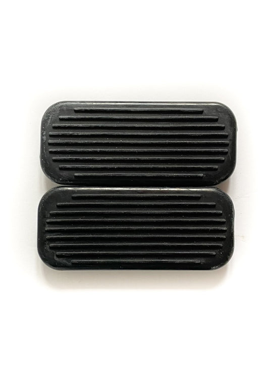 Rubber Stirrup Pads - Black - 4.75"