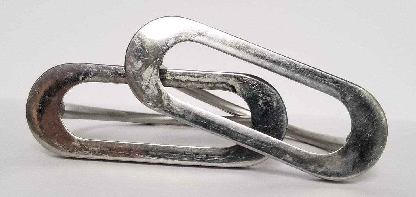 Stirrup Irons - Silver - 4.5"