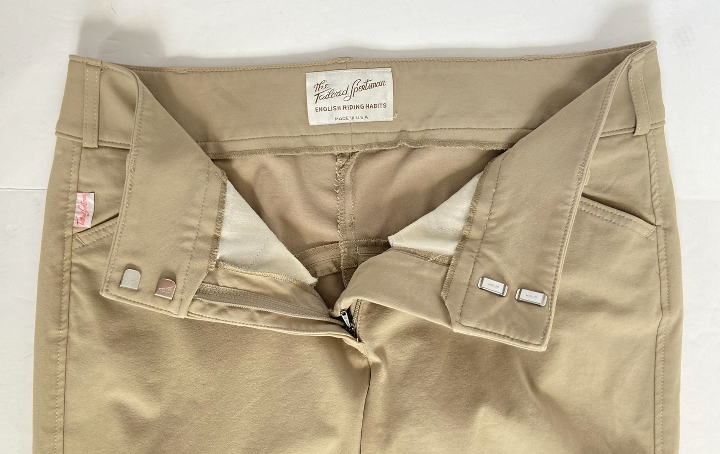 Tailored Sportsman Trophy Hunter Breeches - Tan - 32R