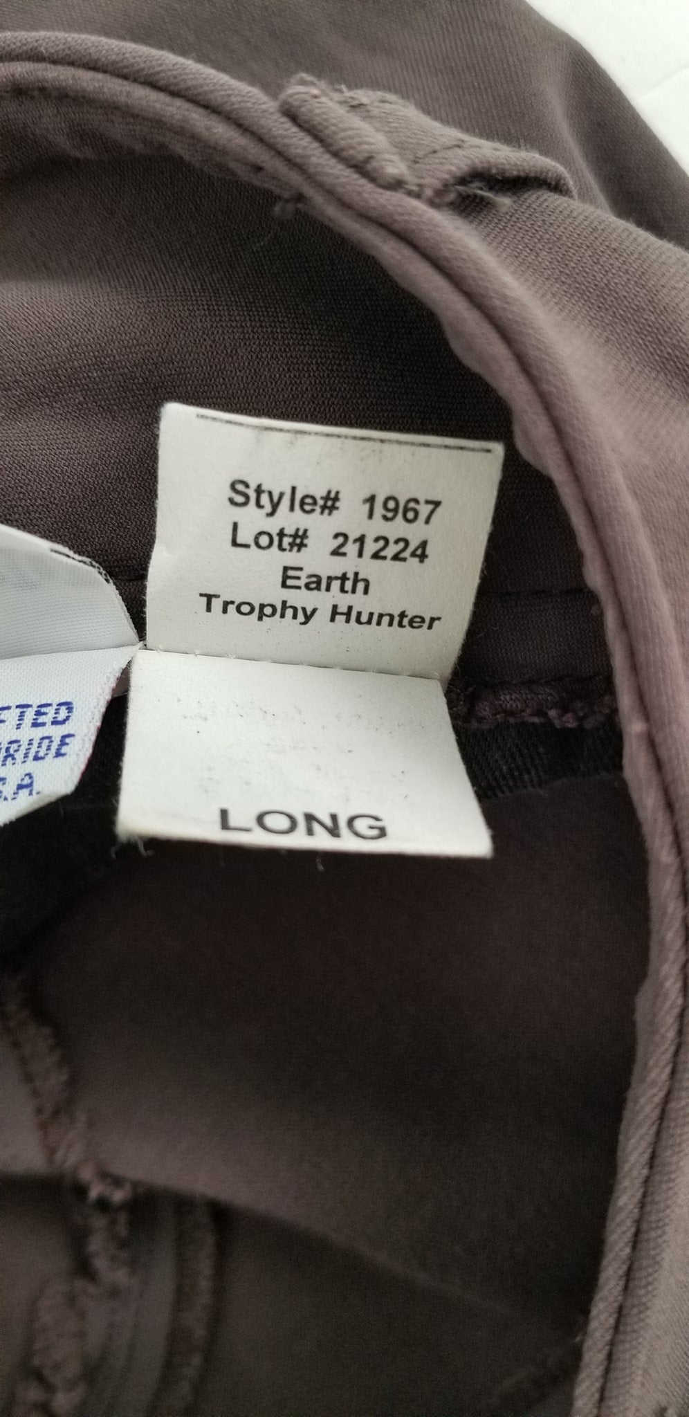 Tailored Sportsman Trophy Hunter Breeches - Earth - Women's 30L