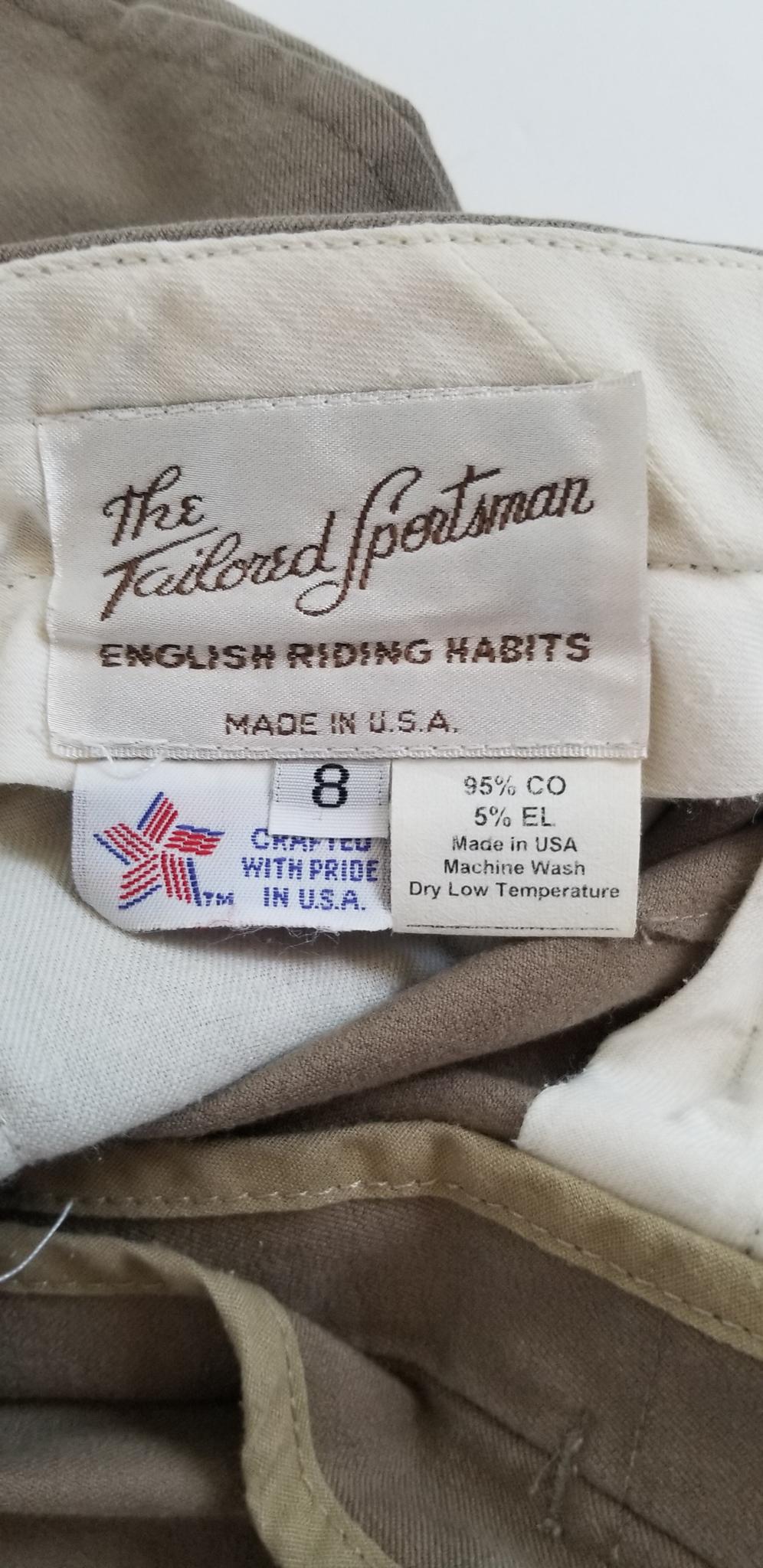 Tailored Sportsman Kids Breeches- Mocha - Youth 8