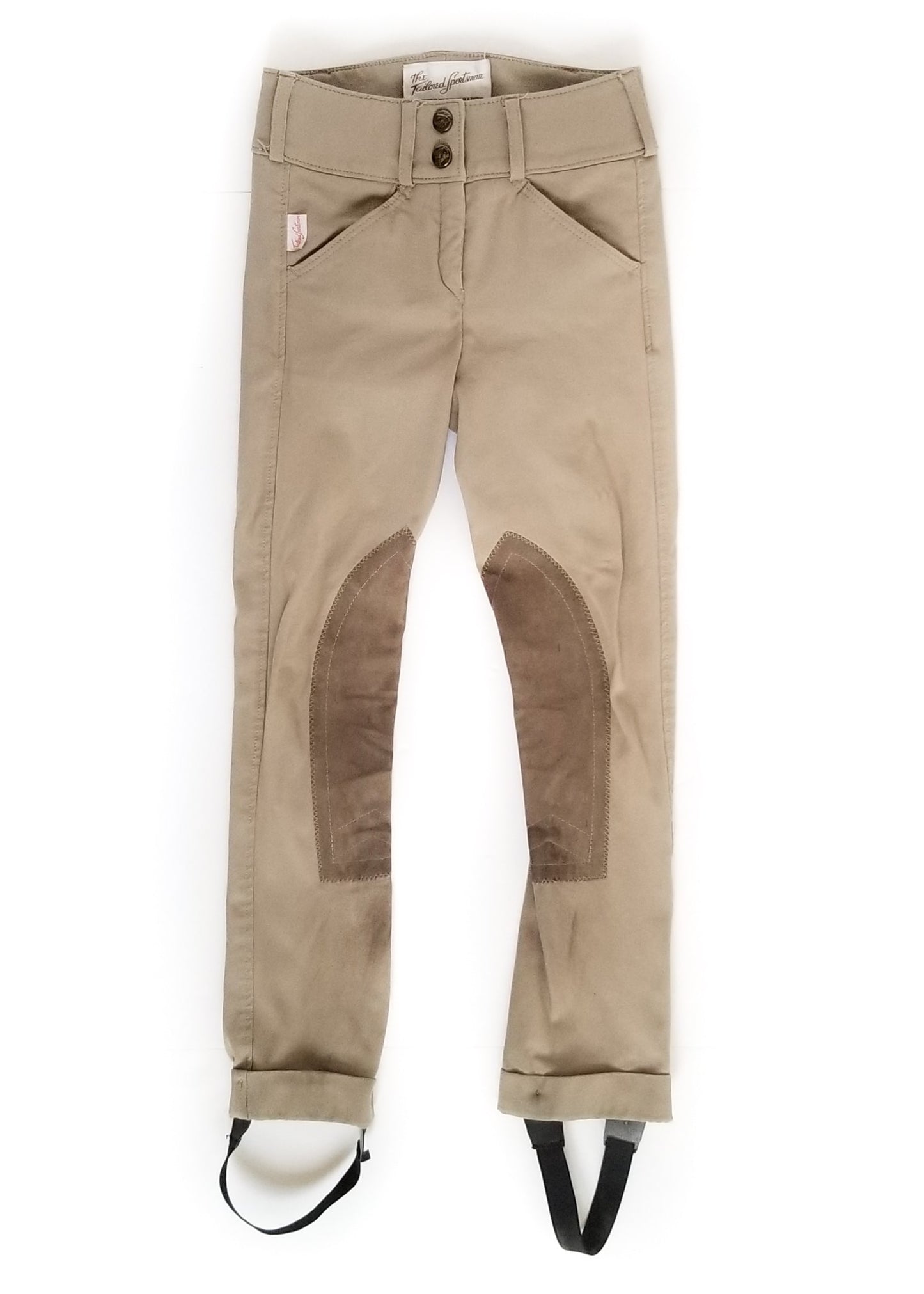 Tailored Sportsman Children's Jodhpurs - Tan - Youth 10