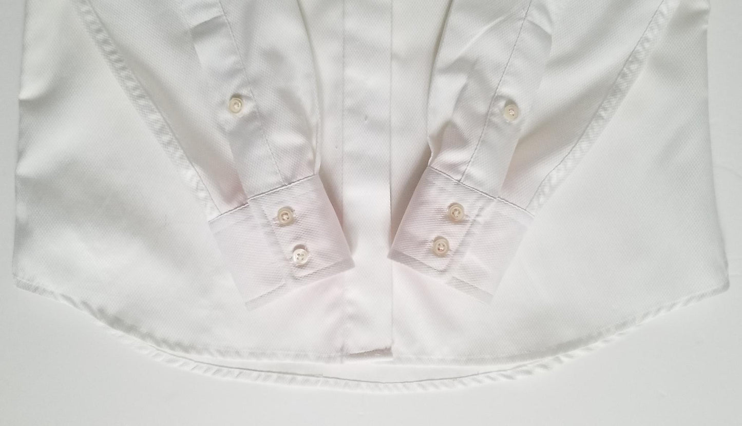 The Tailored Sportsman Coolmax Show Shirt - White - Women's Size 2 (Small)