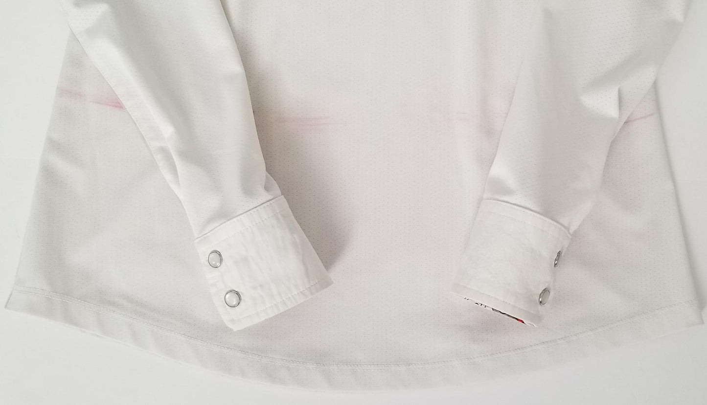 The Tailored Sportsman IceFil Show Shirt - White - Women's Small