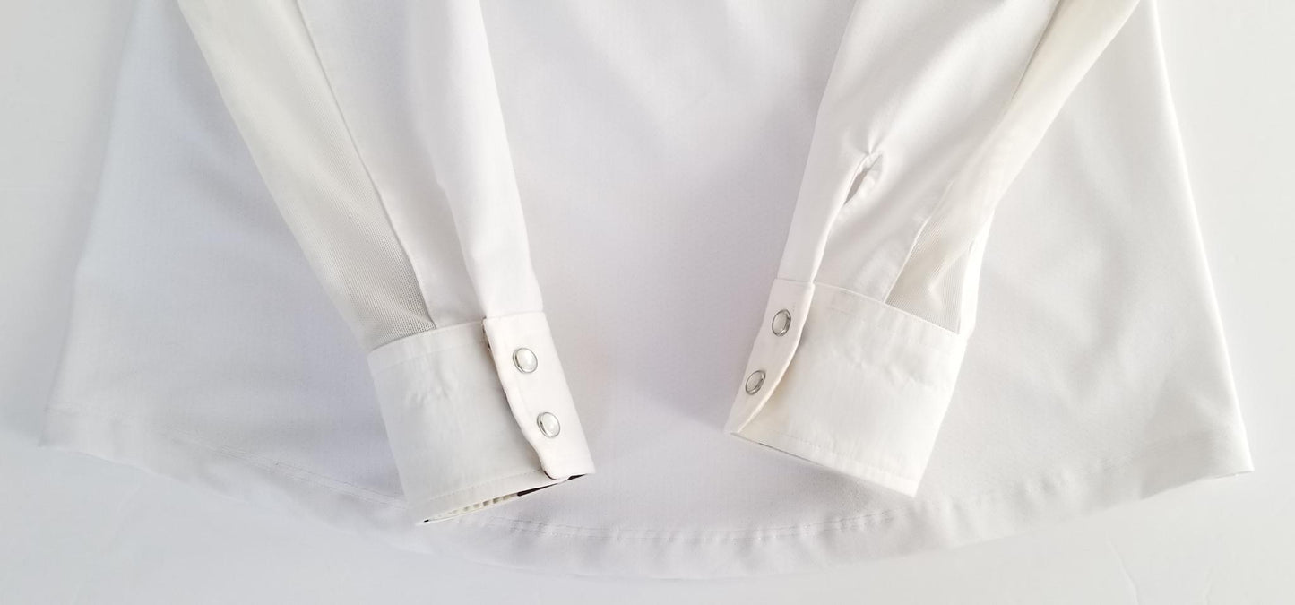 The Tailored Sportsman IceFil Show Shirt - White - Women's Medium