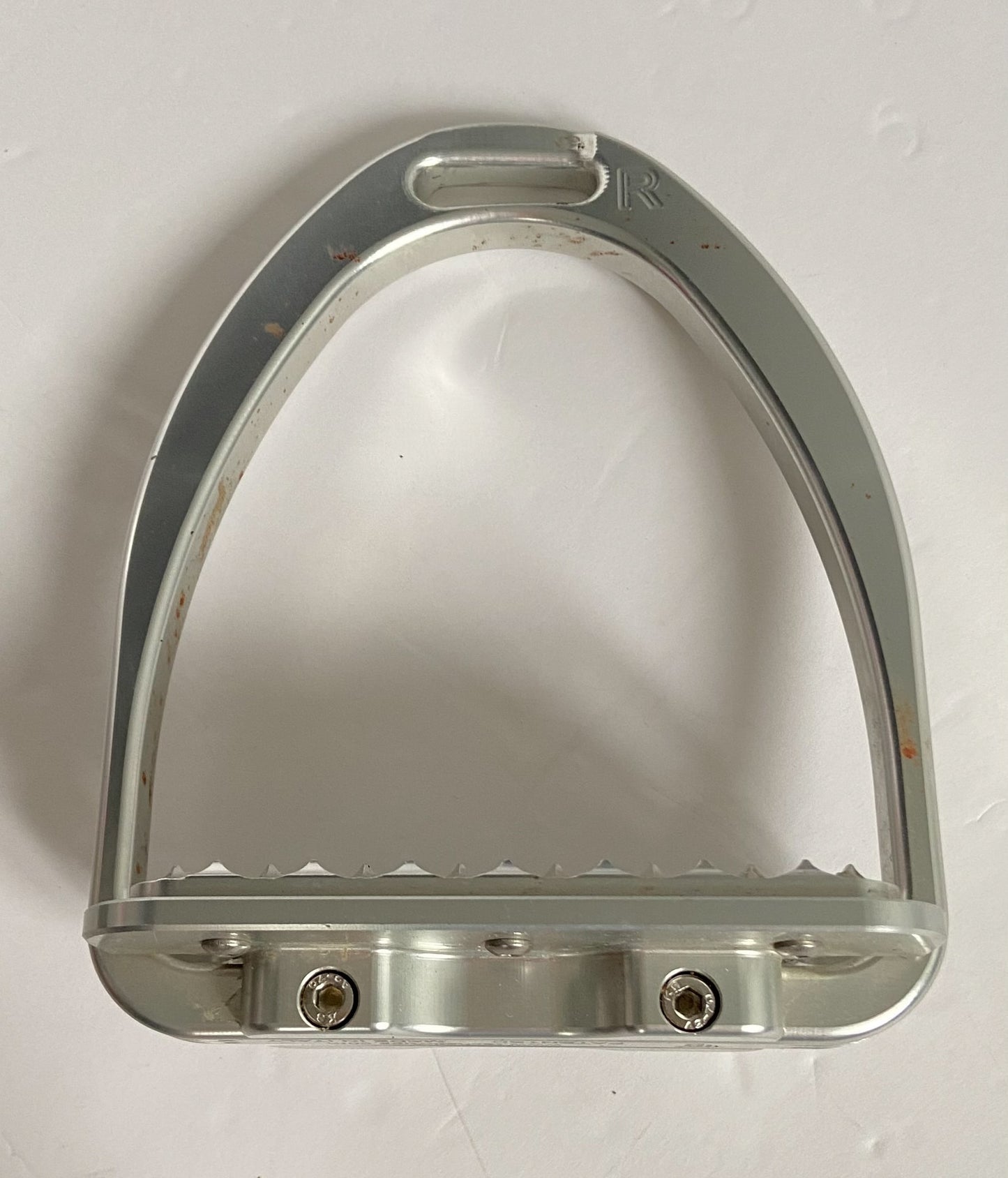 Tech Stirrups Athena Jumping Stirrups - Silver - 4.75"