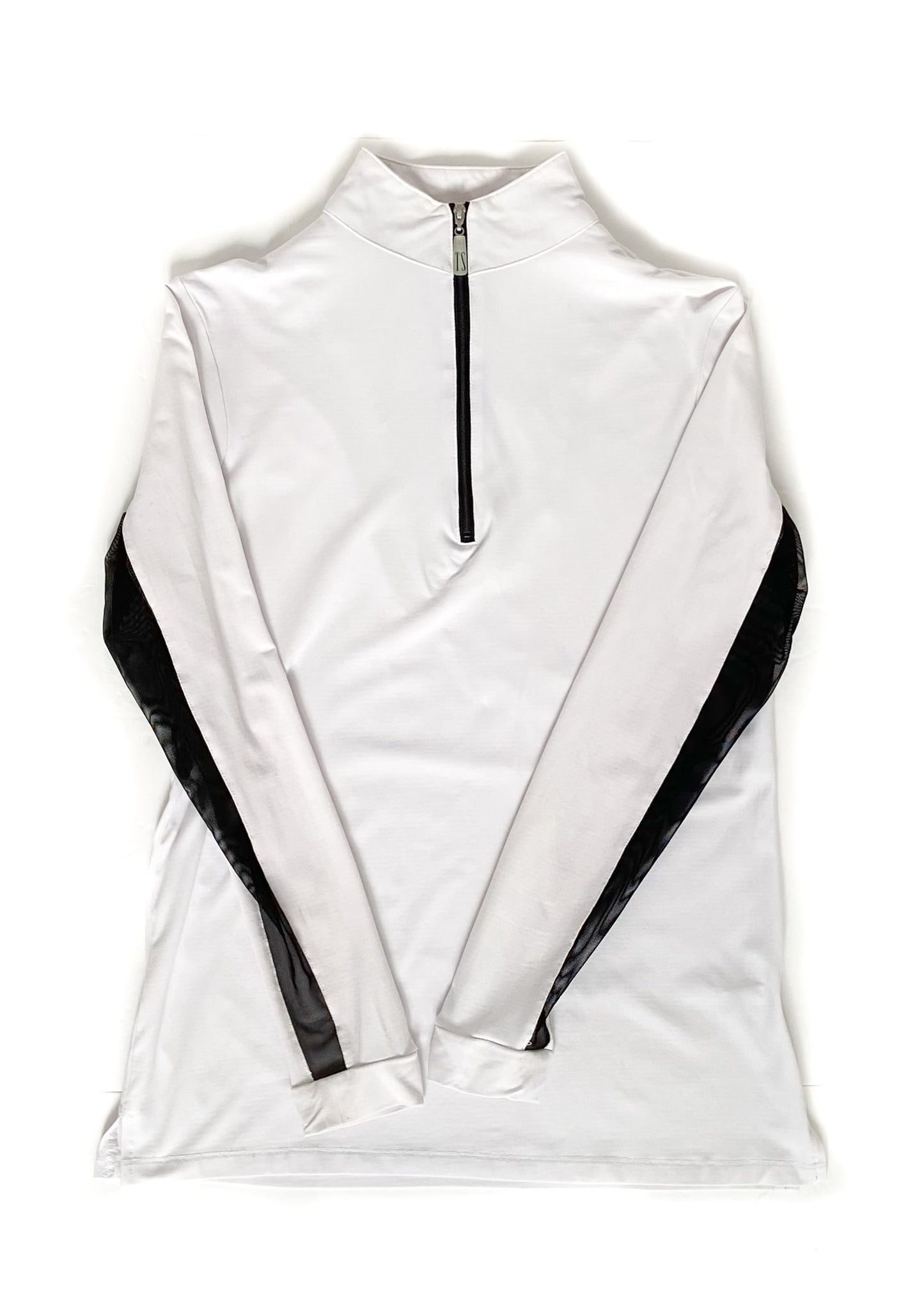 Tailored Sportsman Long Sleeve Icefil Shirt - White - Women's Small
