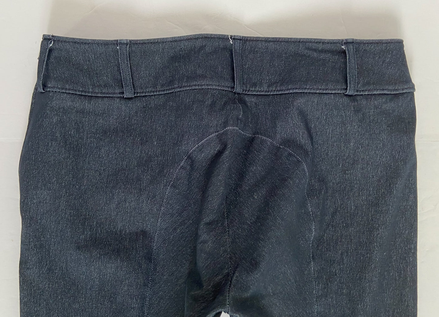 Tailored Sportsman Trophy Hunter Side Zip Breeches - Navy Denim - Women's 28R
