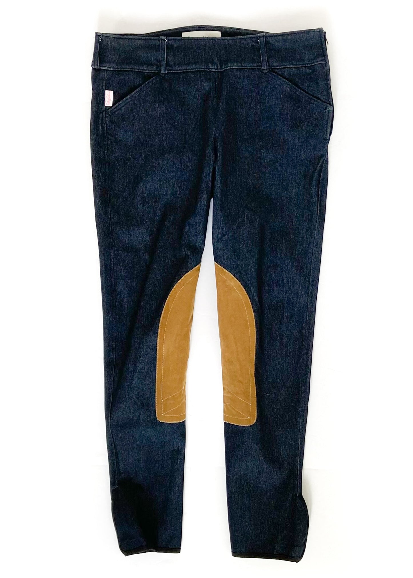 Tailored Sportsman Trophy Hunter Side Zip Breeches - Navy Denim - Women's 28R