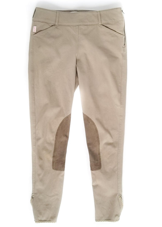 Tailored Sportsman Trophy Hunter Side Zip Breeches - Tan - Women's 30L