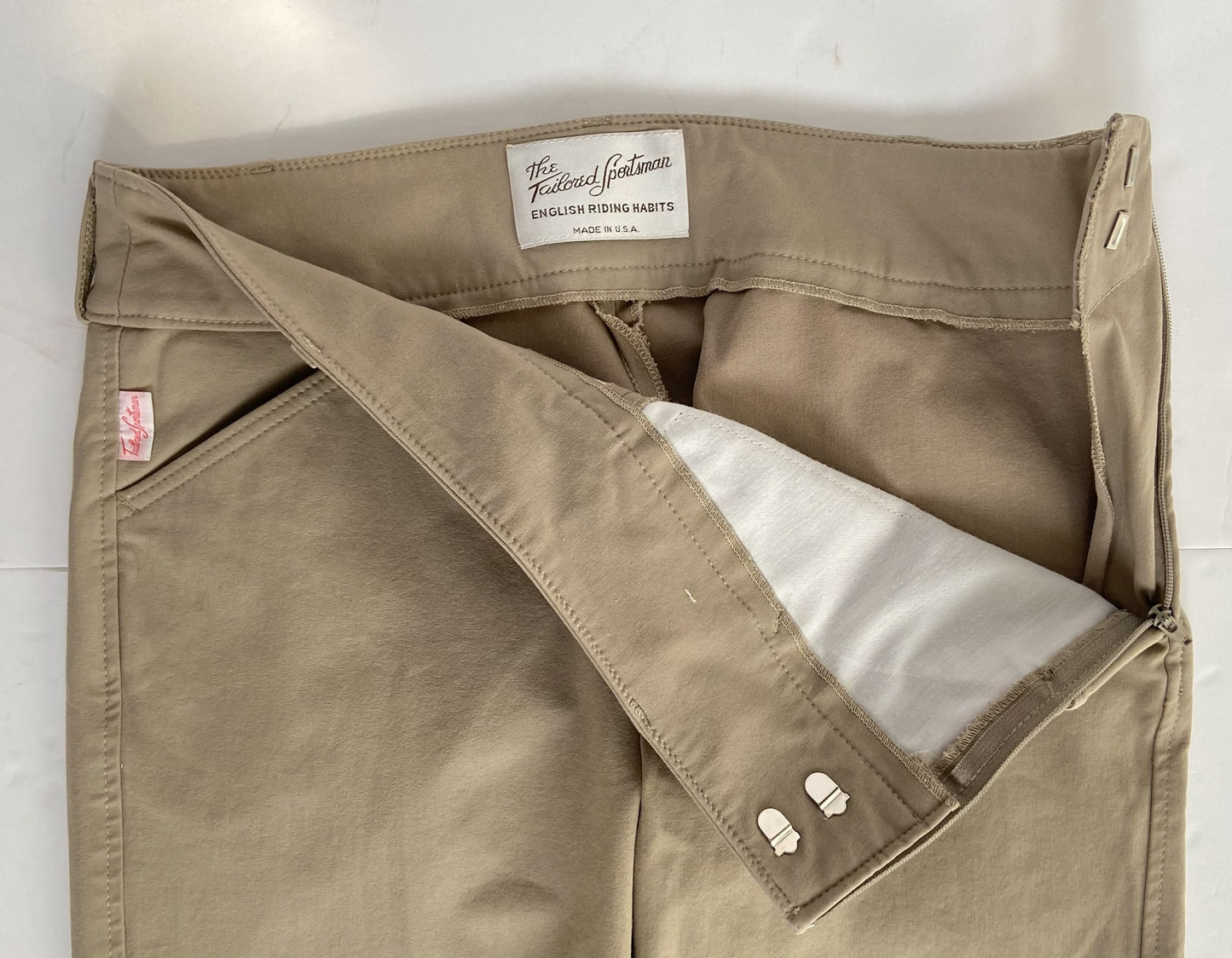 Tailored Sportsman Trophy Hunter Breeches - Tan - 28R