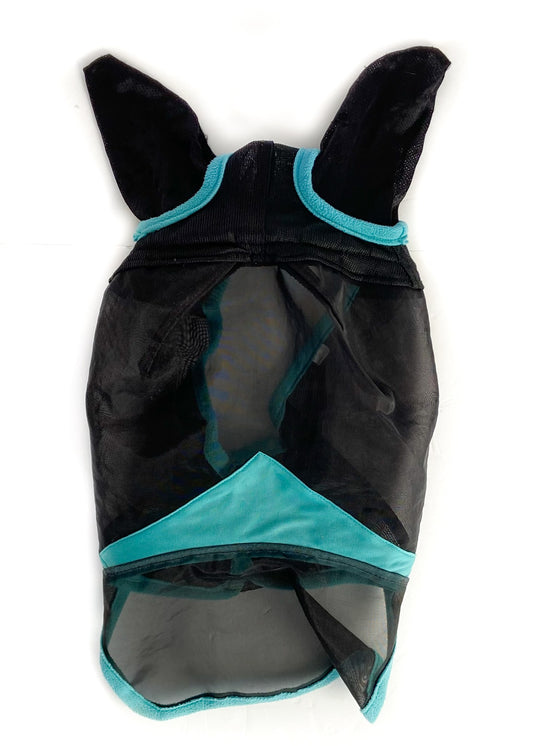 TGW Riding Fly Mask - Turquoise - Cob