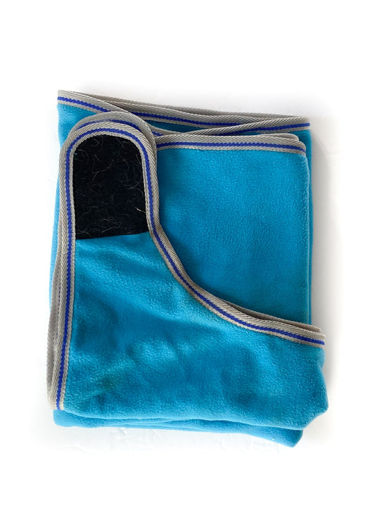 Fleece Quarter Sheet - Teal - Medium (Pony)