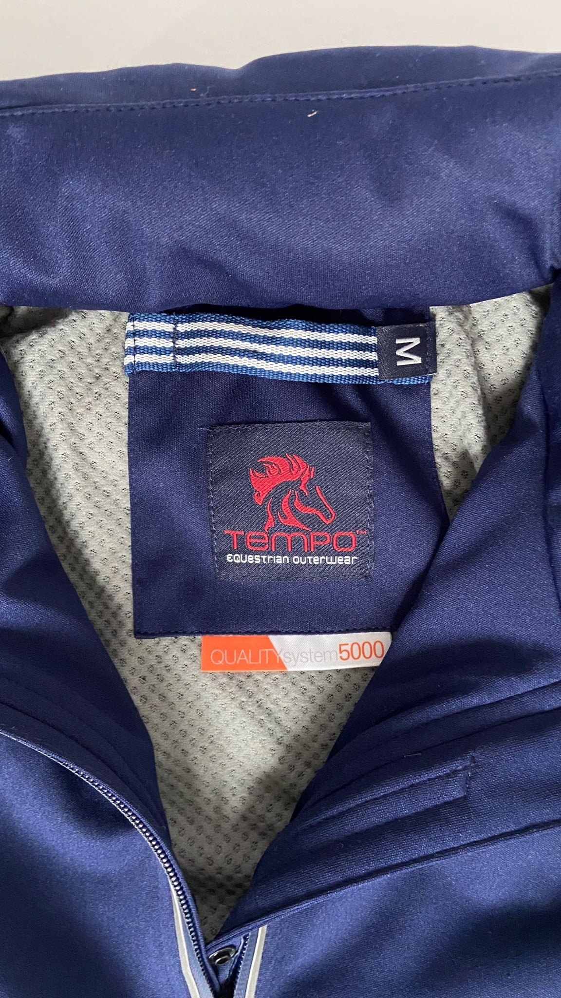 Tempo Equestrian Soft Shell Jacket - Navy - Women's Medium