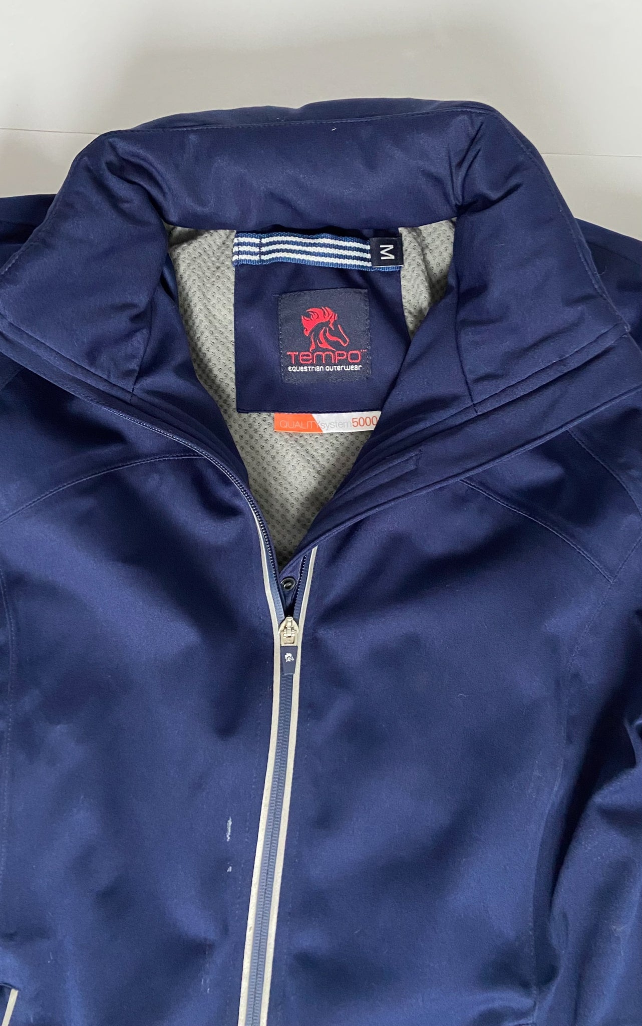 Tempo Equestrian Soft Shell Jacket - Navy - Women's Medium