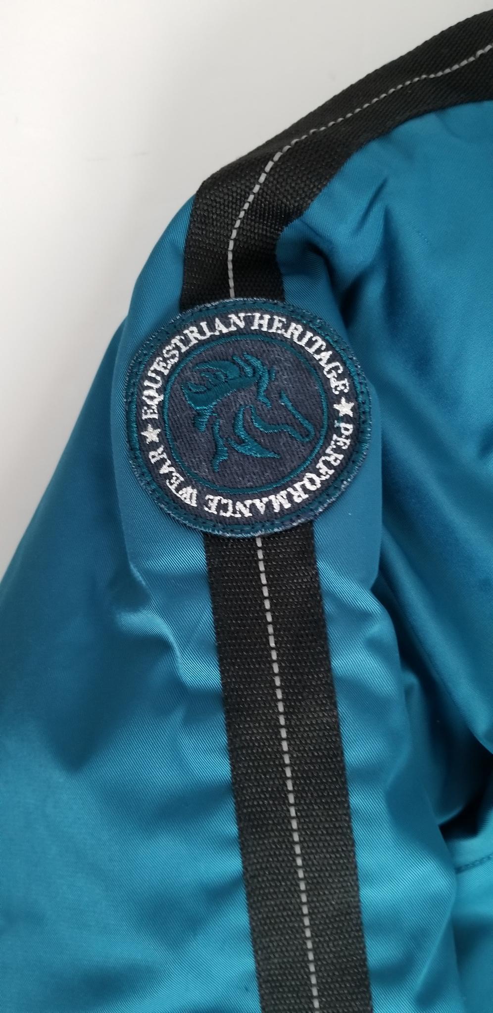 Tempo Equestrian Bomber Jacket - Teal - Women's Medium