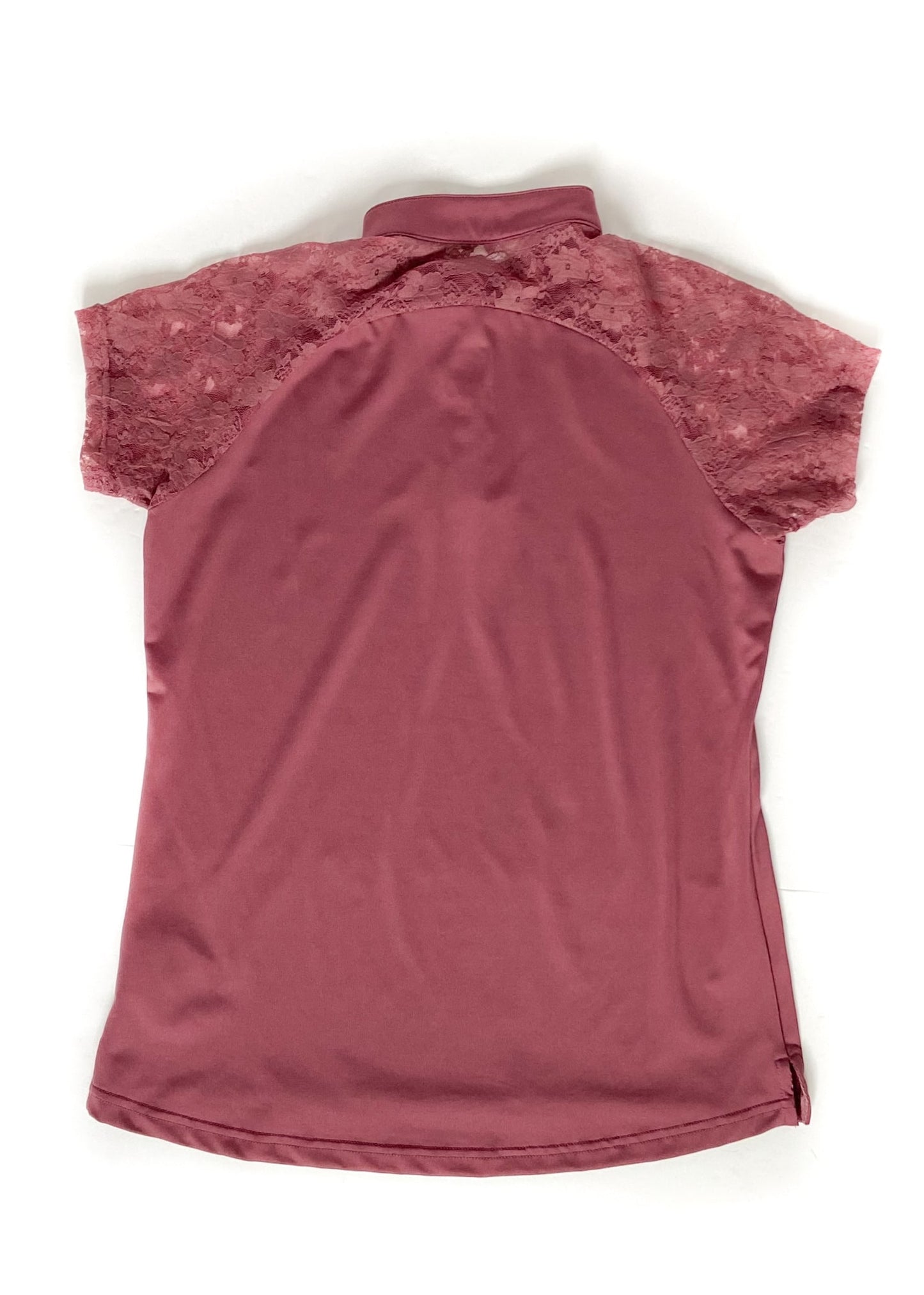 Tempo Equestrian Coco Functional Lace Trim Shirt - Nighshadow - Women's Medium