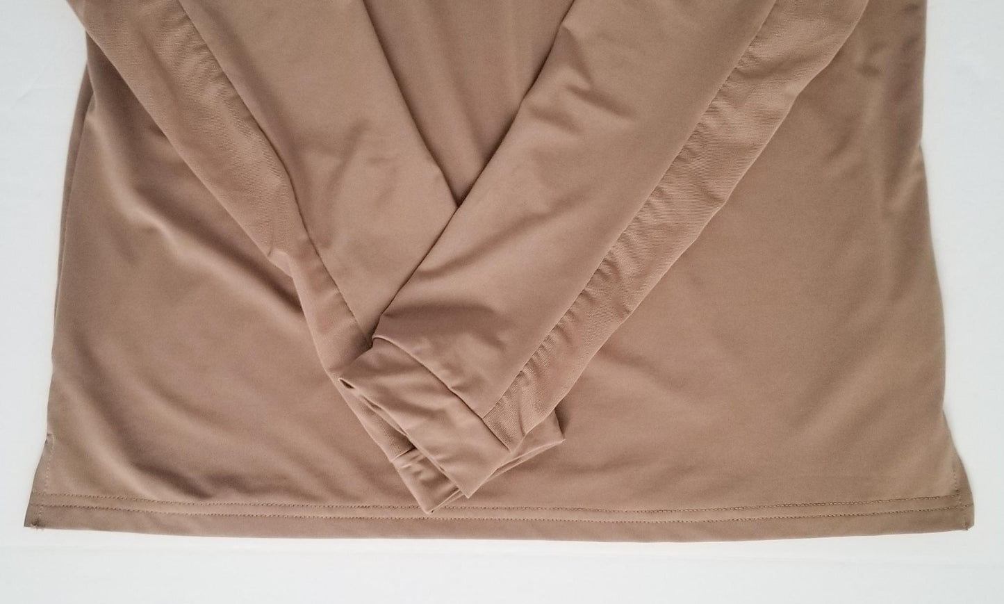 Tempo Equestrian Belize Technical Quarter Zip - Tan - Women's Small