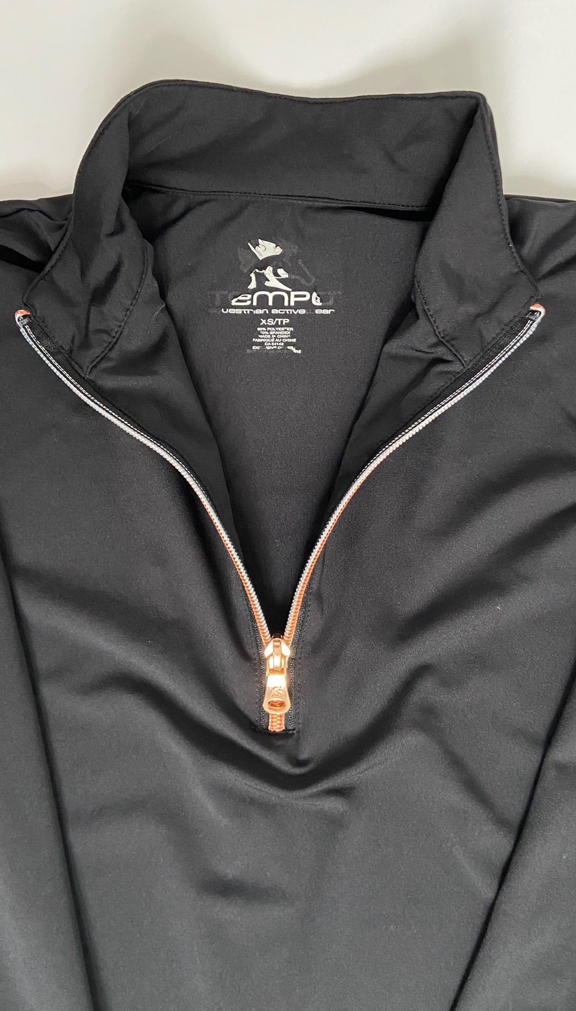 Tempo Equestrian Belize Sun Shirt - Black - Women's XS