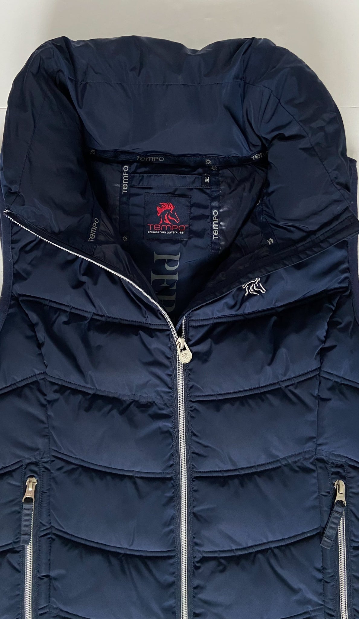 Tempo Equestrian Matty Vest - Navy - Women's Medium