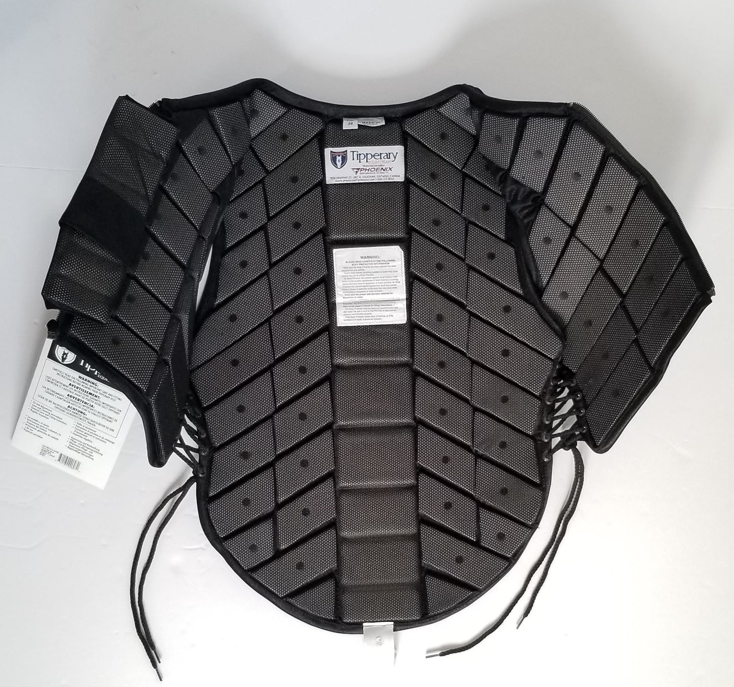 Tipperary Eventer Vest - Black - Youth XL