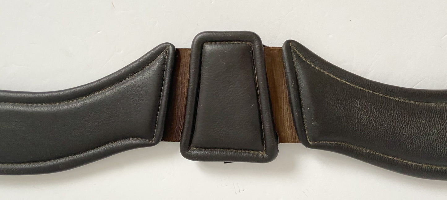 Total Saddle Fit StretchTec Shoulder Relief Girth - Brown - 56"