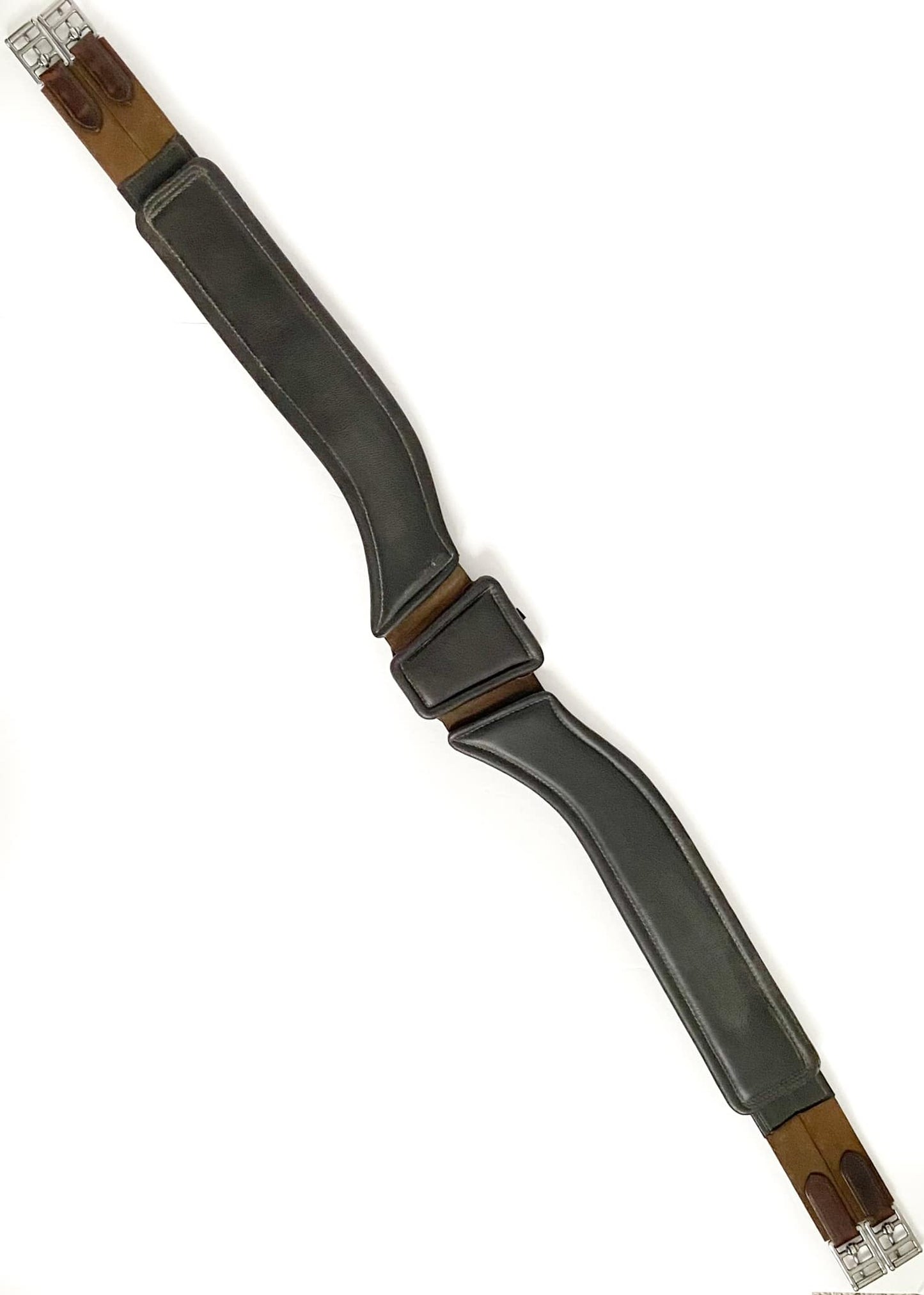 Total Saddle Fit StretchTec Shoulder Relief Girth - Brown - 56"