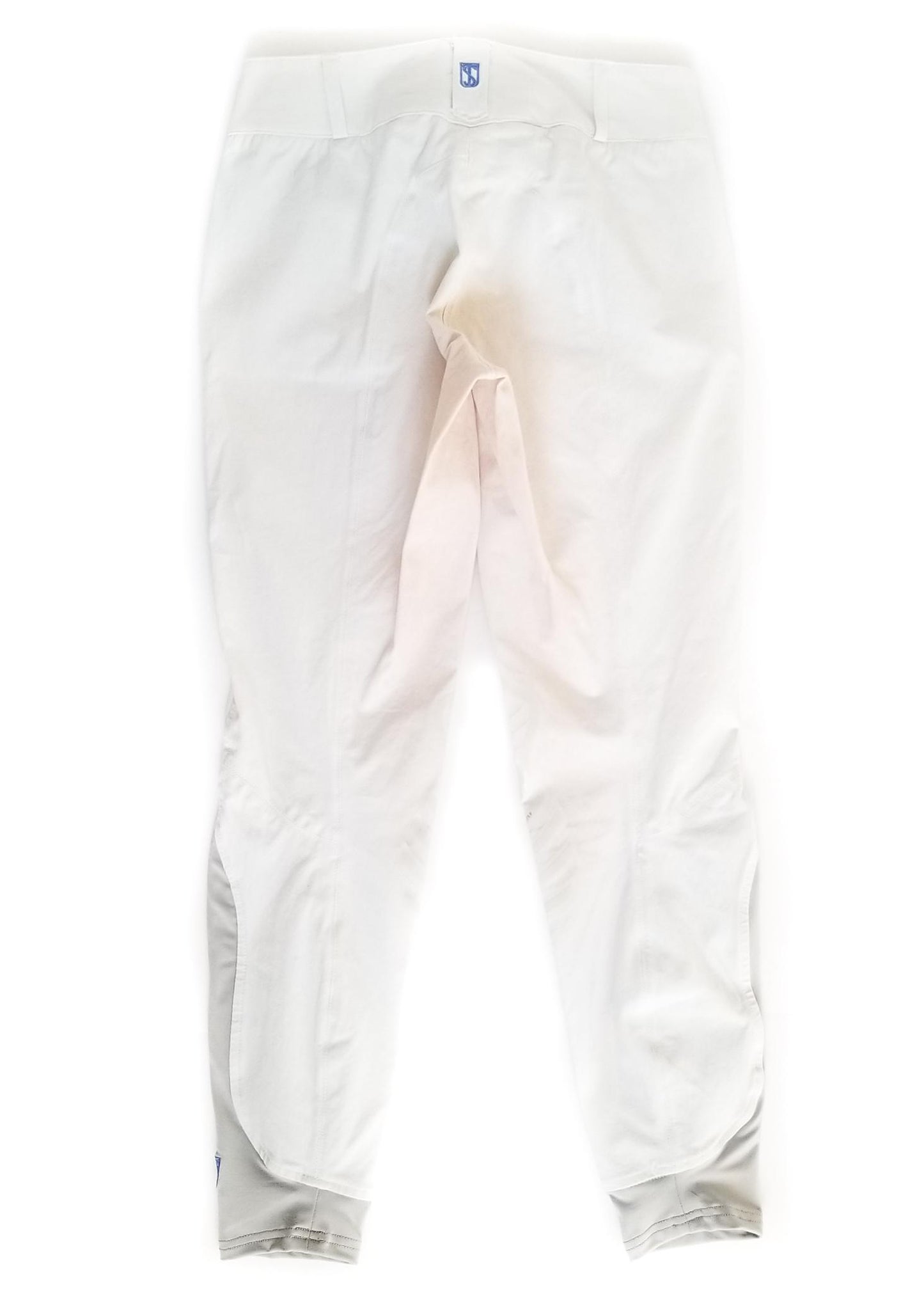 Tredstep Symphony No. 2 Azzua Silicone Knee Patch Breeches - White - Women's 24R
