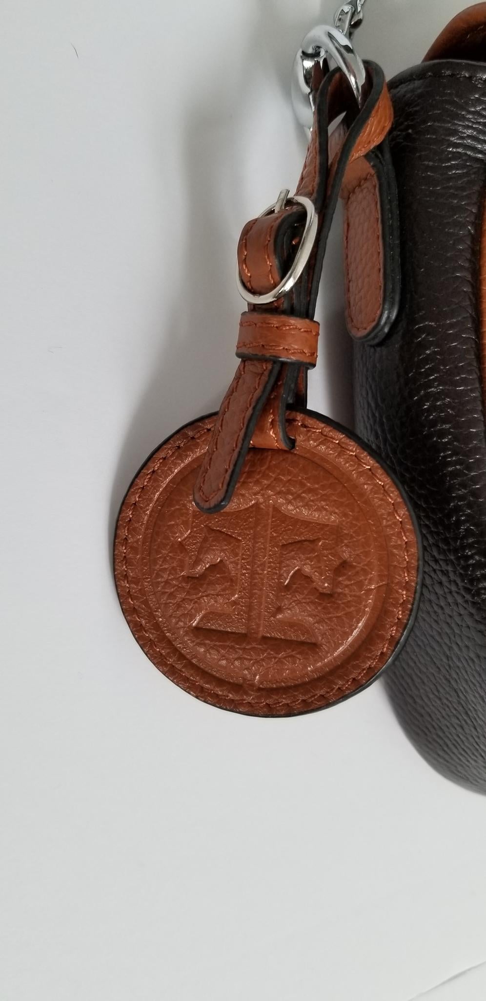 Tucker Tweed The Camden Crossbody: Foxhunting - Black/Chestnut