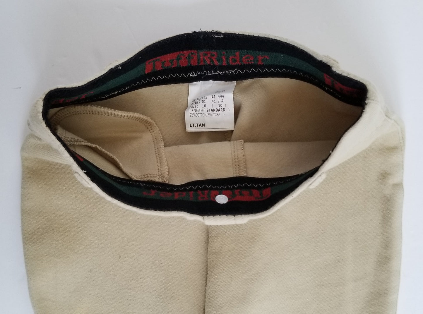 TuffRider Childs Starter Breeches - Tan - Youth 10