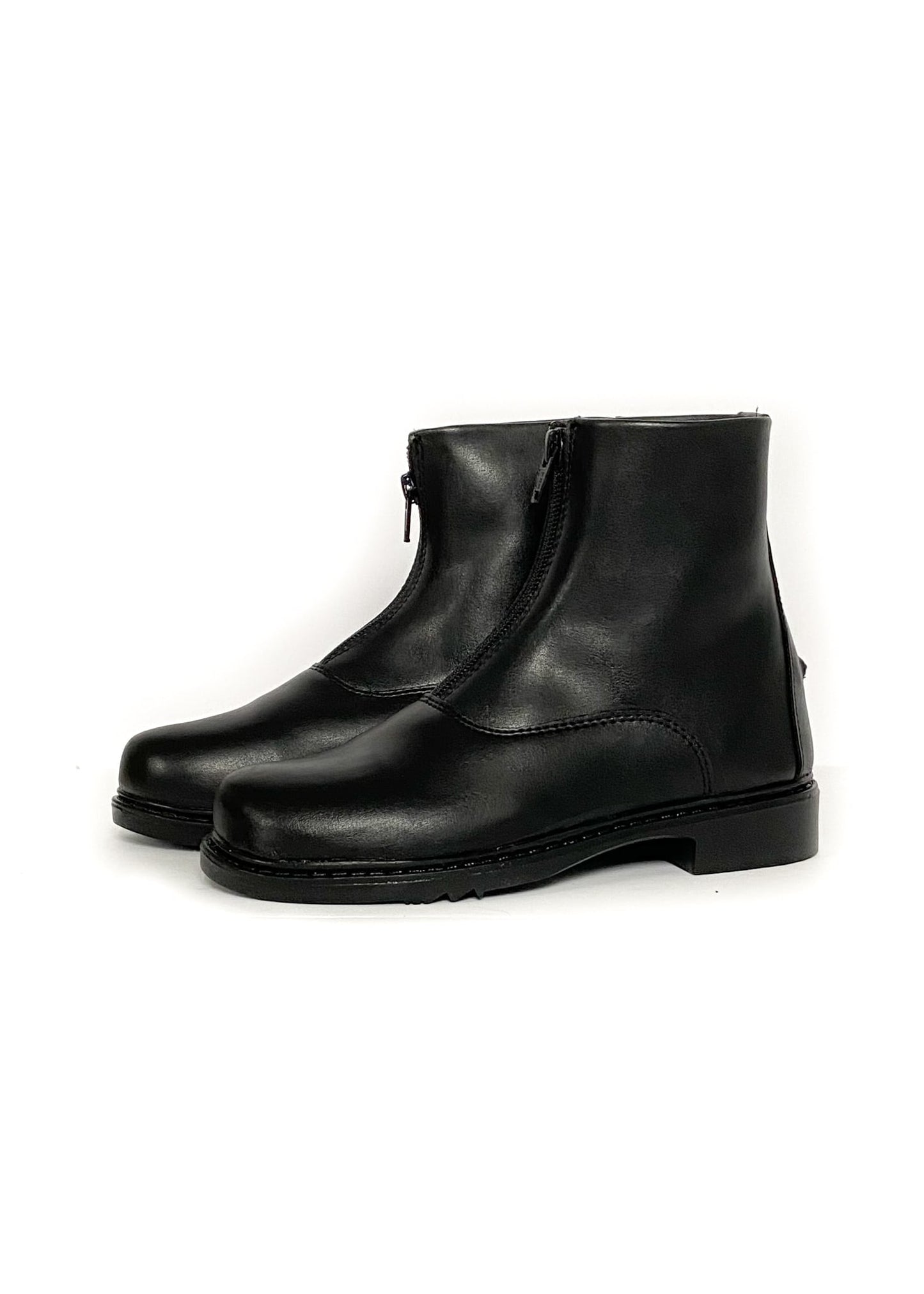 TuffRider Starter Paddock Boots - Black - Youth 3