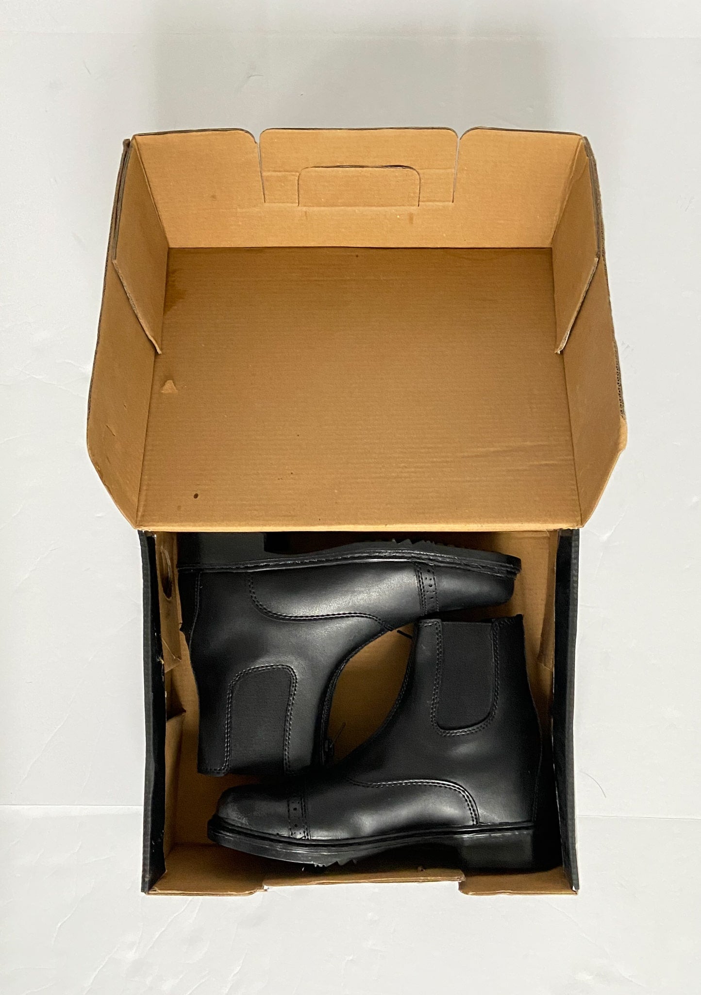TuffRider Starter Paddock Boots - Black - Youth 5
