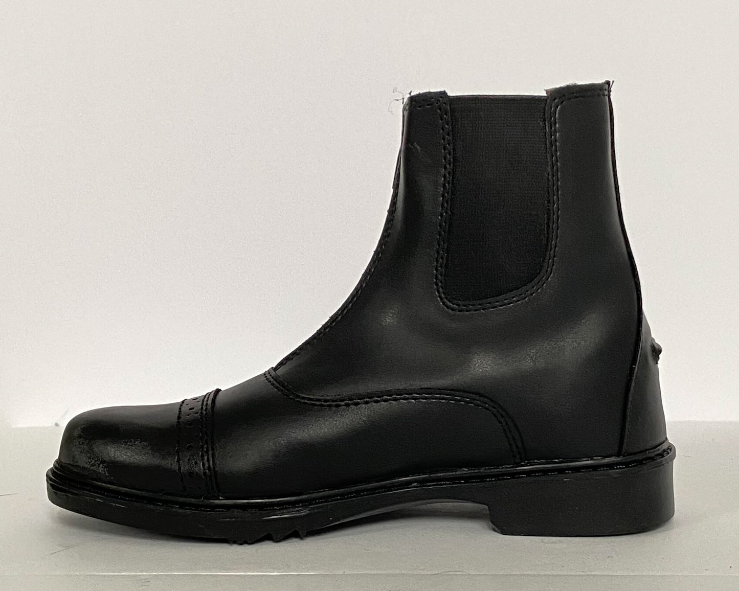 TuffRider Starter Paddock Boots - Black - Youth 5