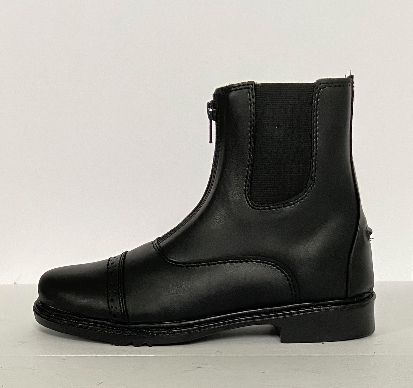 TuffRider Starter Paddock Boots - Black - Youth 5
