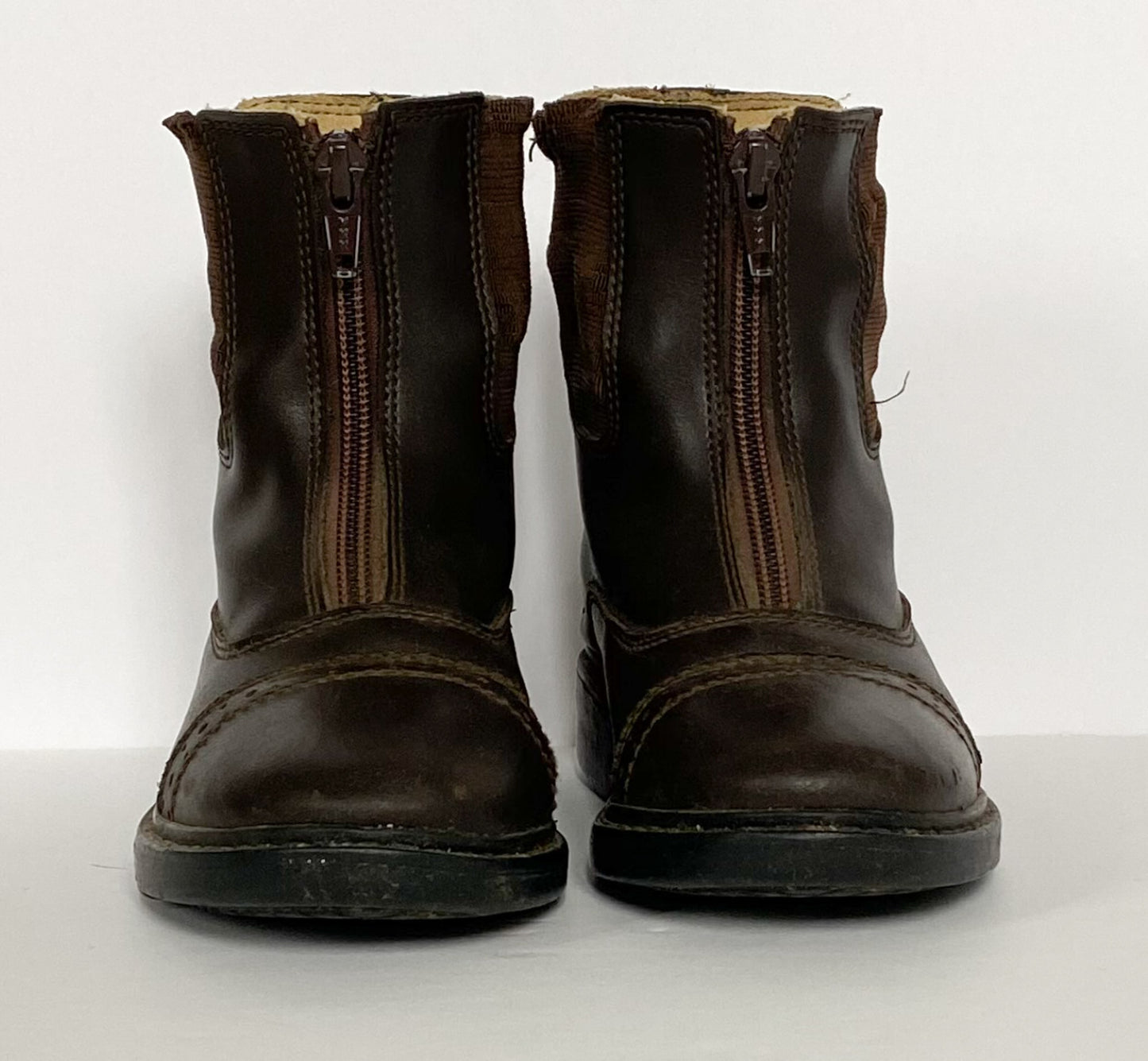 TuffRider Starter Paddock Boots - Brown - Youth 12