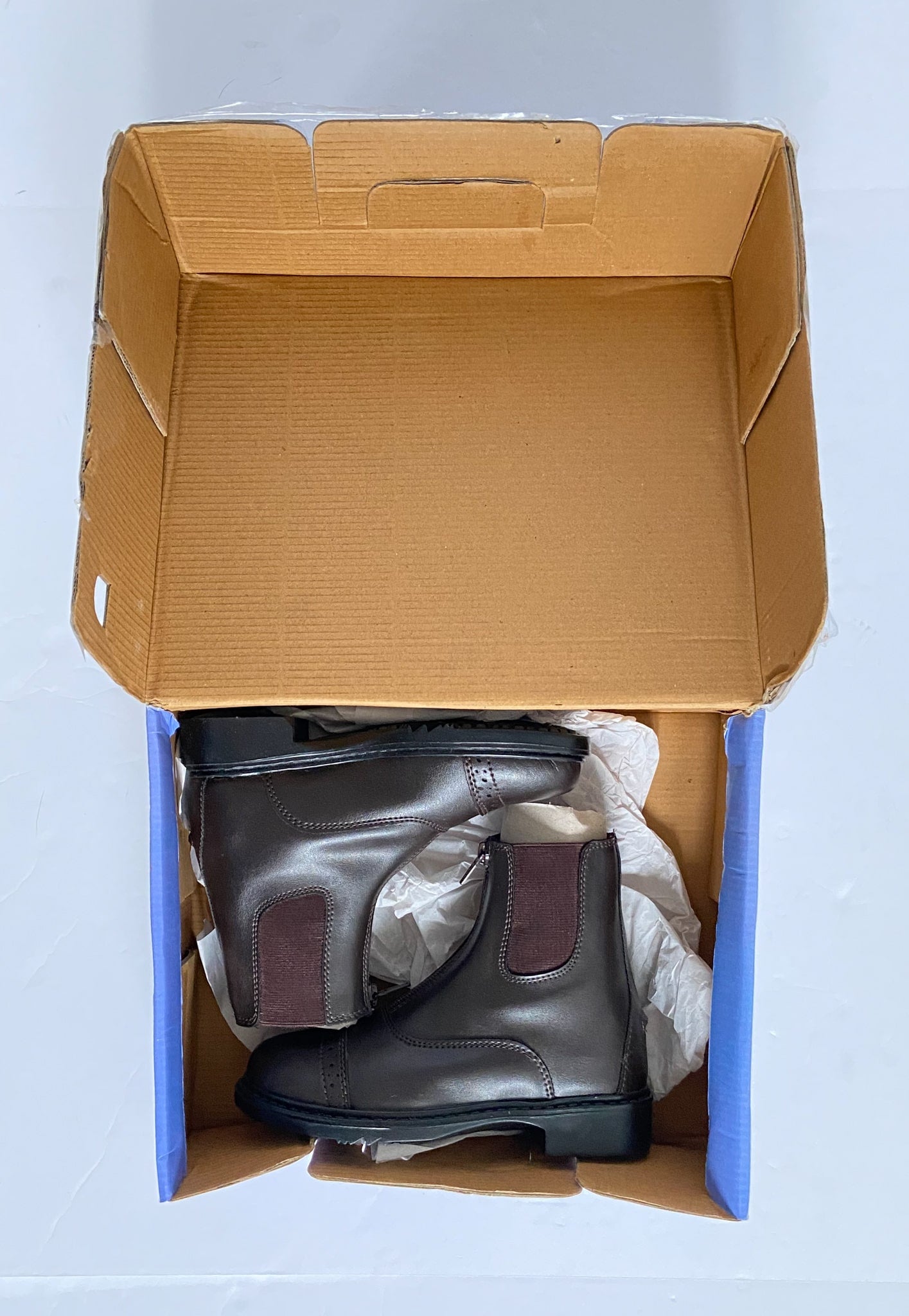 TuffRider Starter Paddock Boots - Brown - Youth 1