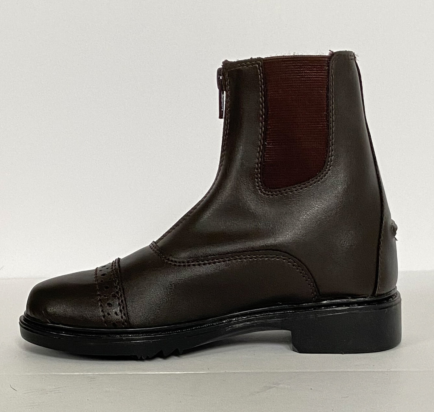 TuffRider Starter Paddock Boots - Brown - Youth 1