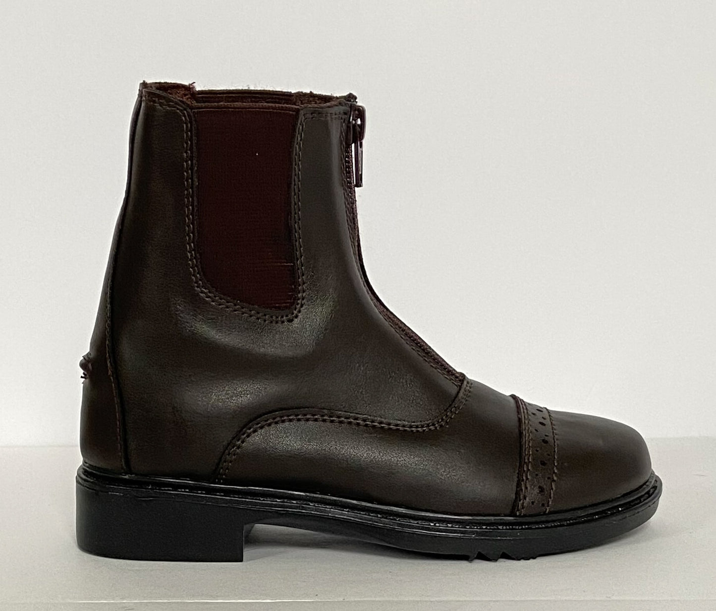 TuffRider Starter Paddock Boots - Brown - Youth 1