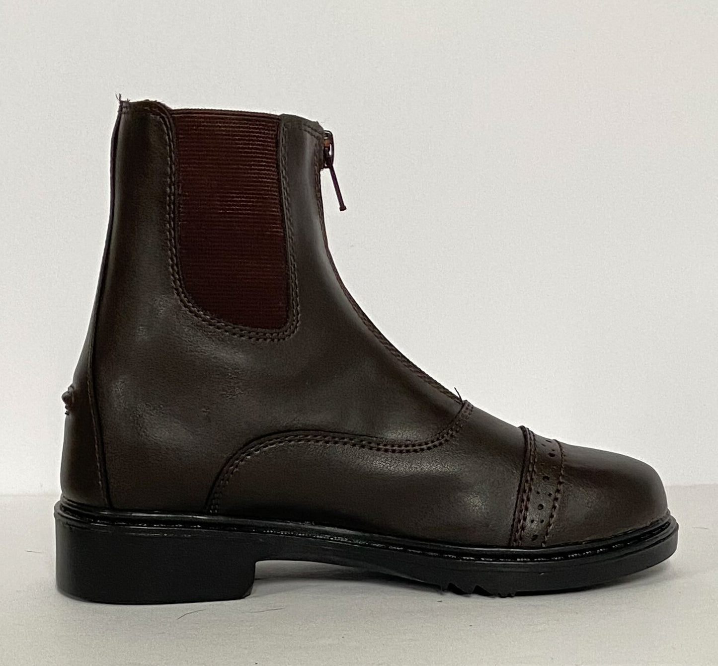 TuffRider Starter Paddock Boots - Brown - Youth 1