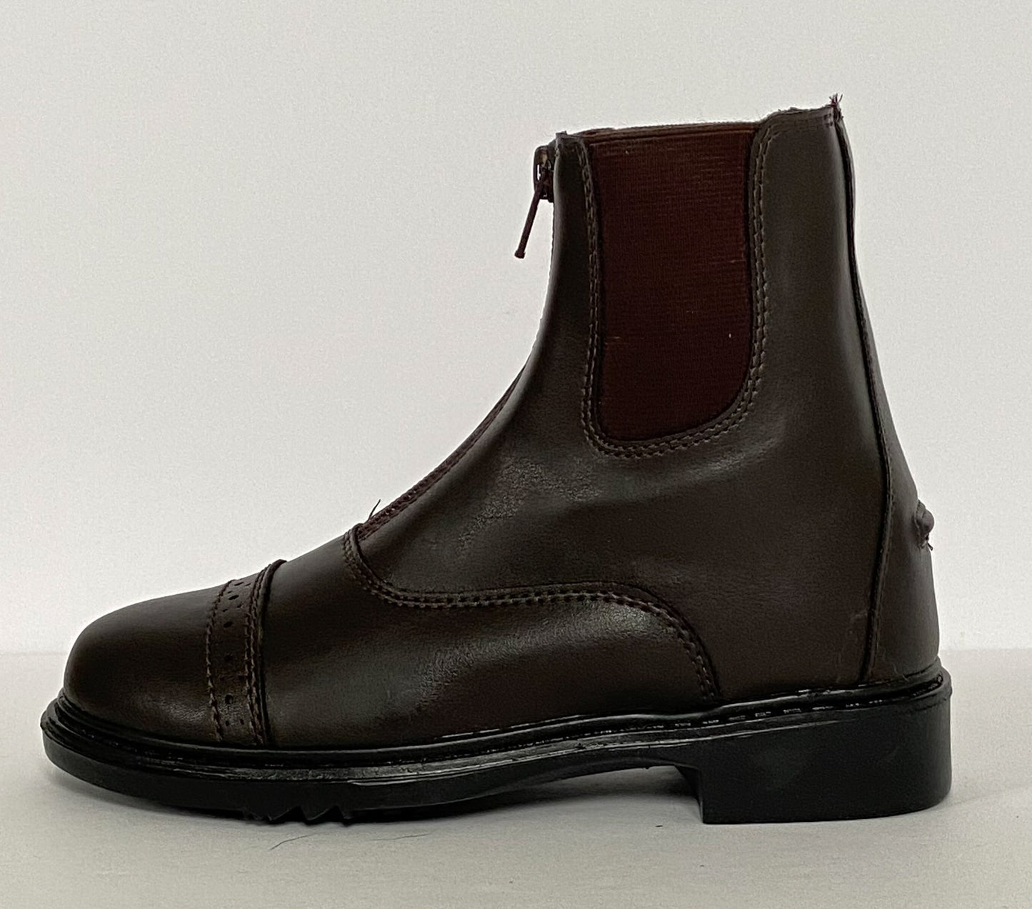 TuffRider Starter Paddock Boots - Brown - Youth 1