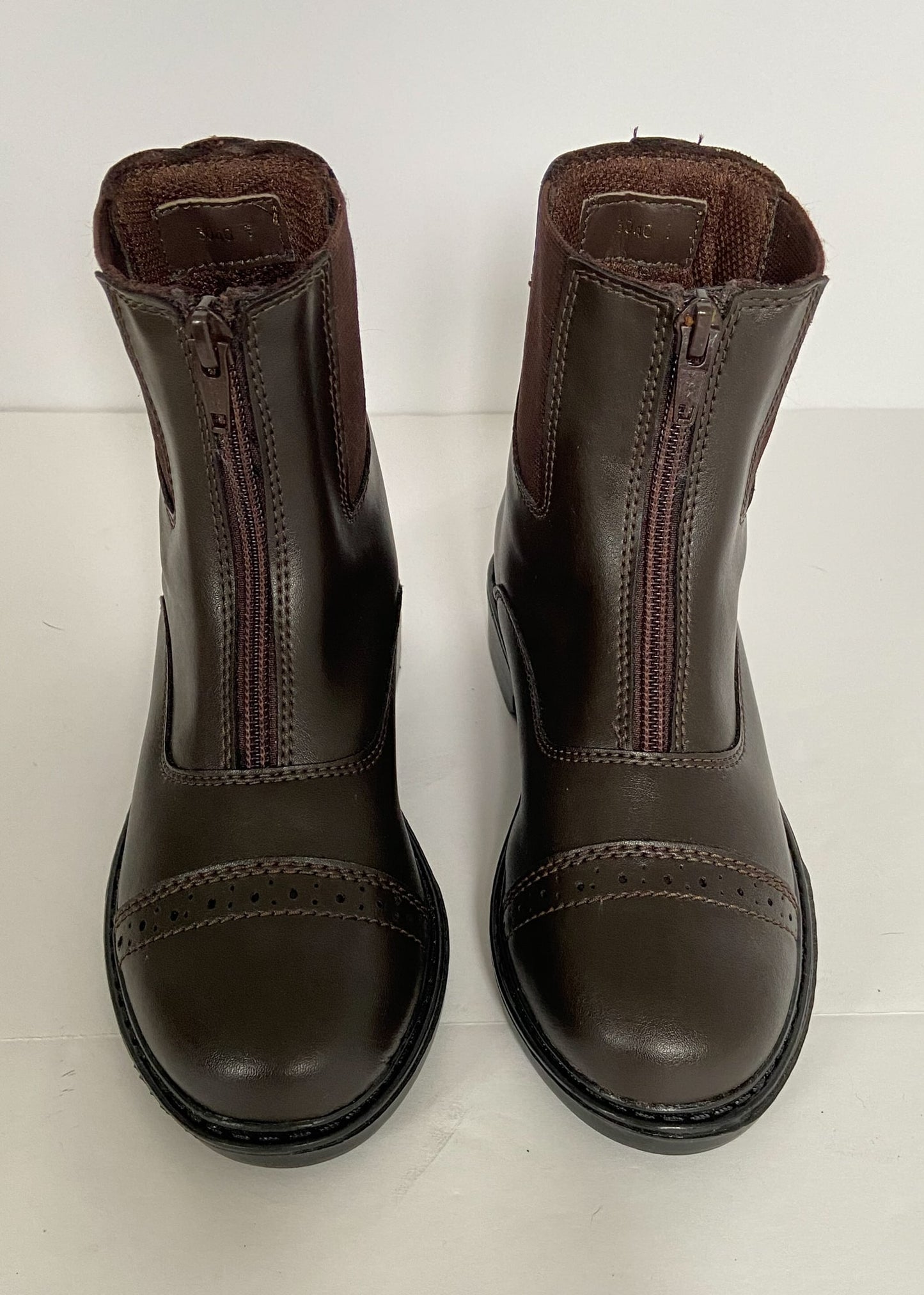 TuffRider Starter Paddock Boots - Brown - Youth 1