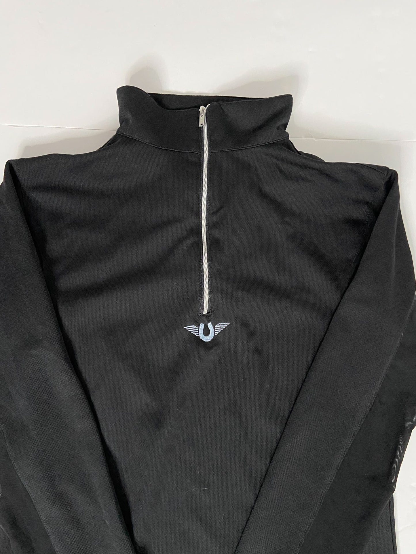 TuffRider Ventilated Technical Long Sleeve Sport Shirt - Black - Women's Small