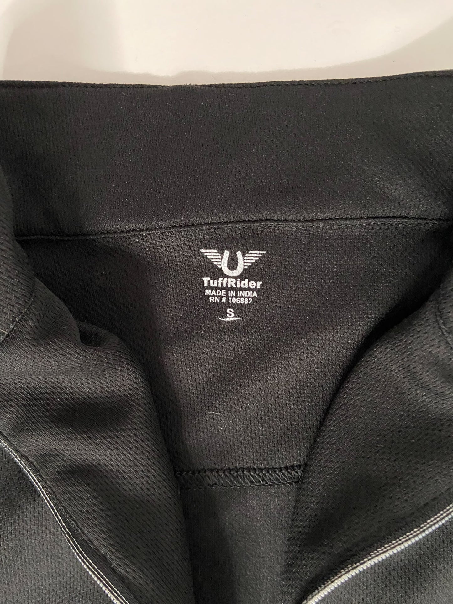 TuffRider Ventilated Technical Long Sleeve Sport Shirt - Black - Women's Small