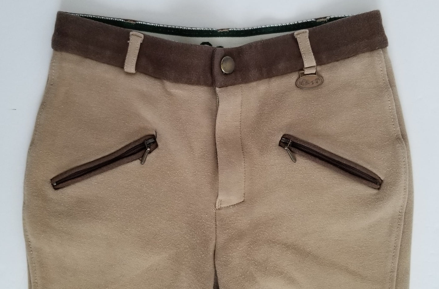 USG Knee Patch Breeches - Tan - Youth Age 10