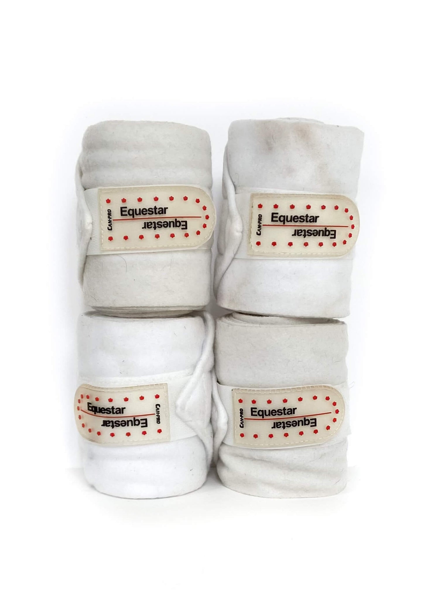 Equestar Fleece Polos - White - Pony