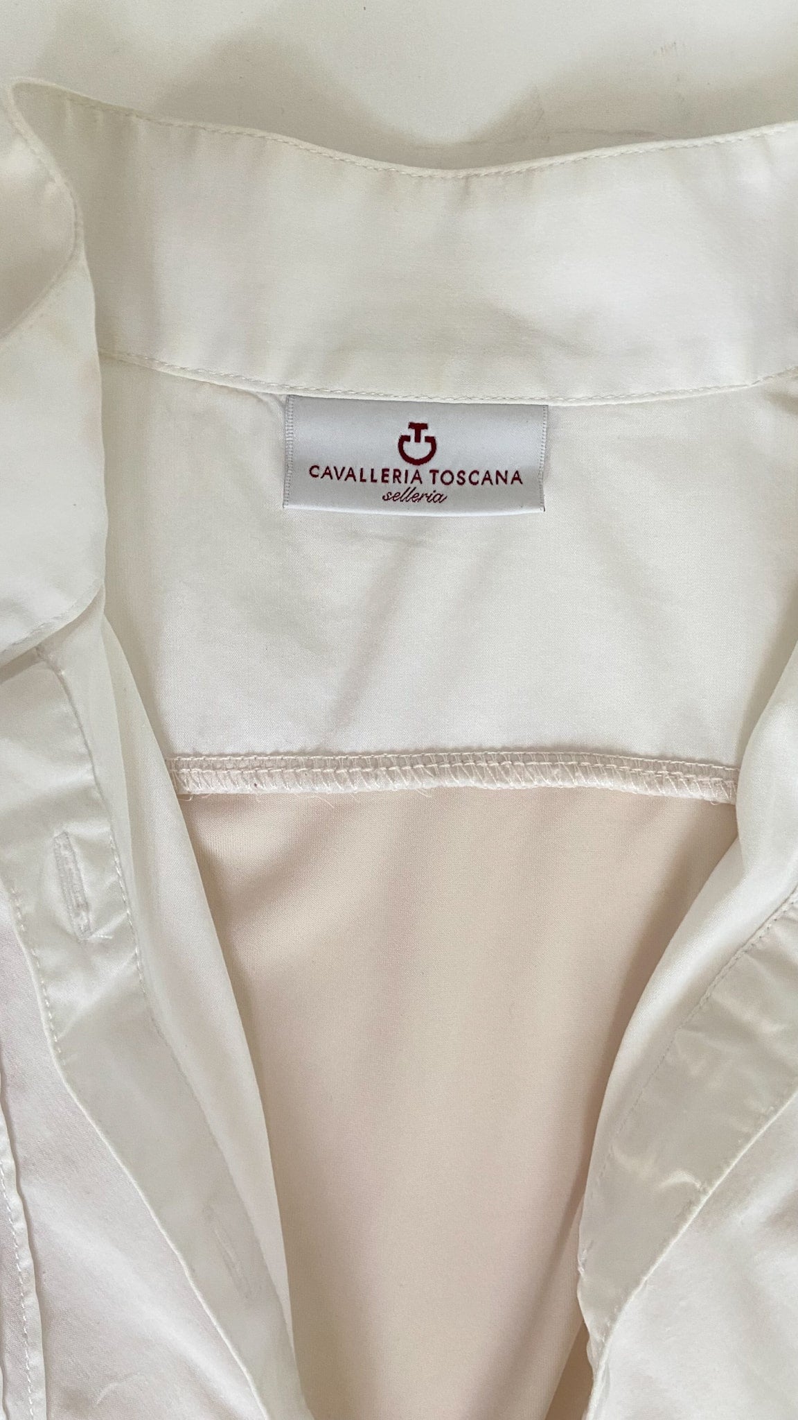Cavalleria Toscana Competition Shirt - Blush/White - Women's XS