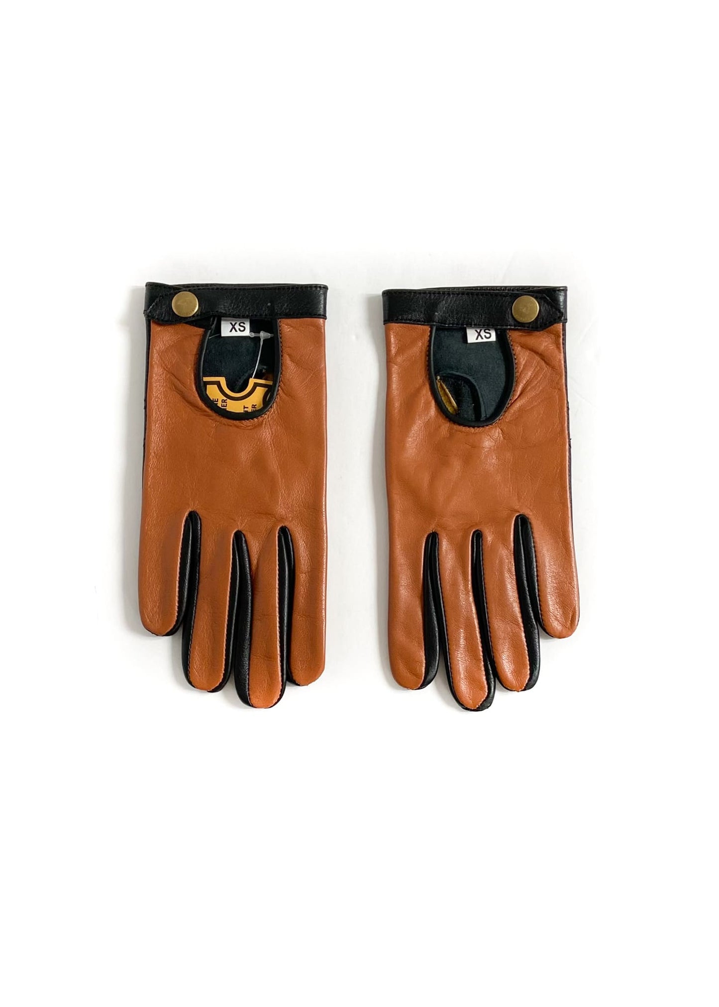Equestriess Atelier Leather Derby Gloves - Tan - XS
