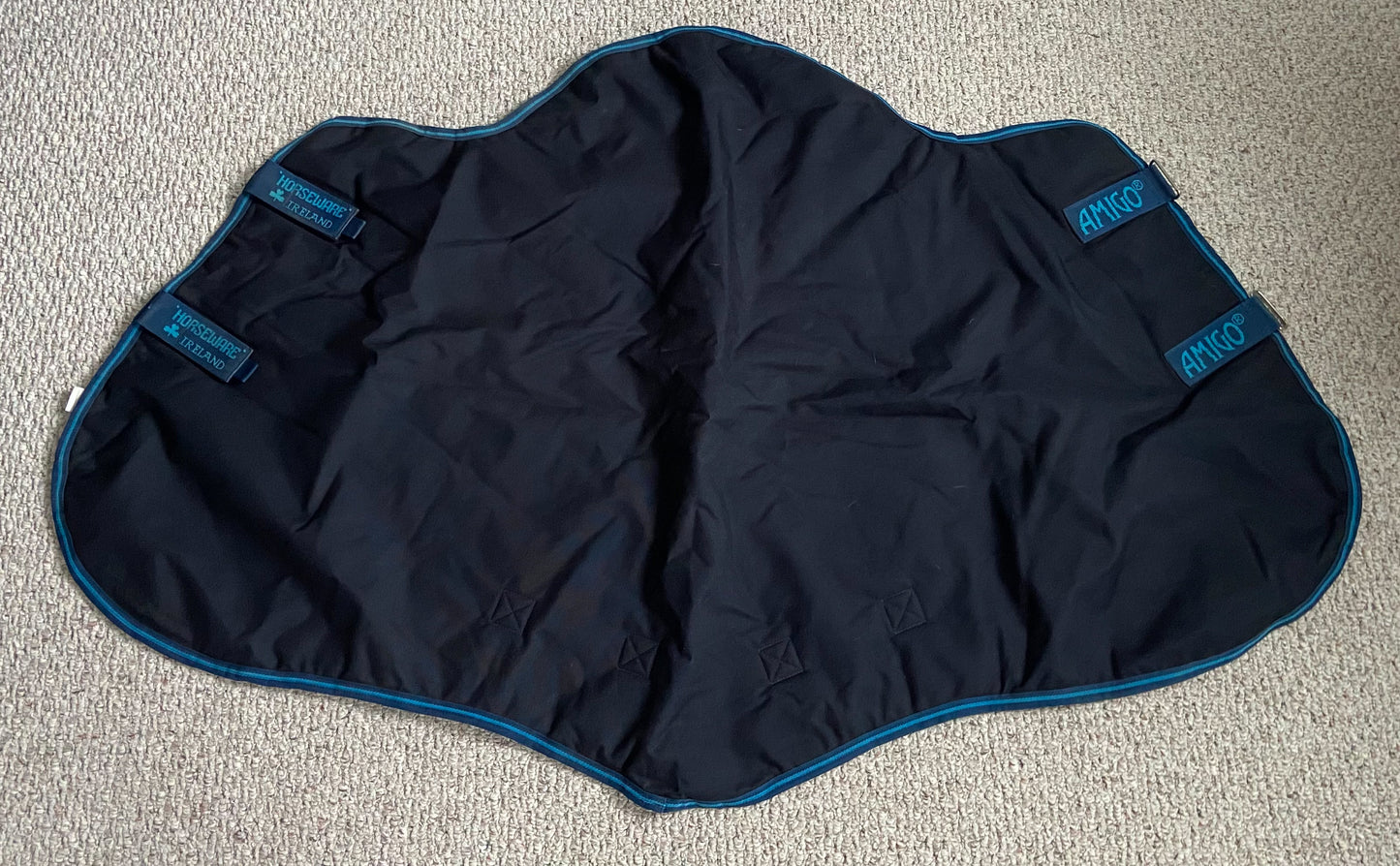 Horseware Amigo Turnout Hood (150g) - Navy - Large